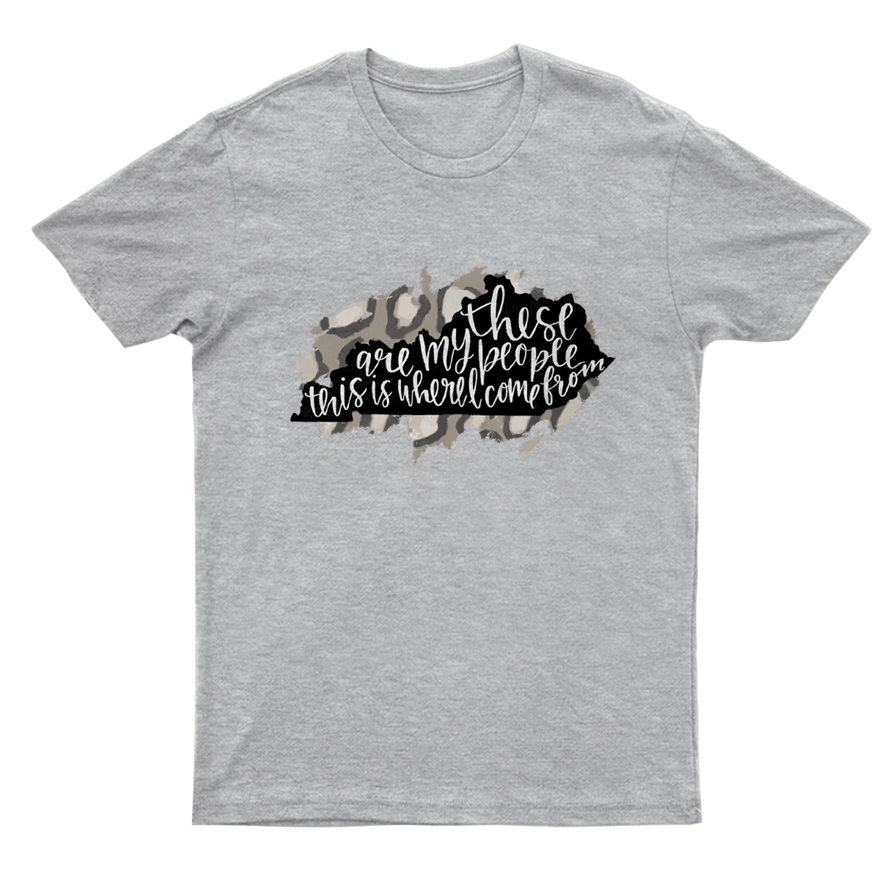 Leopard Print Kentucky T-Shirts