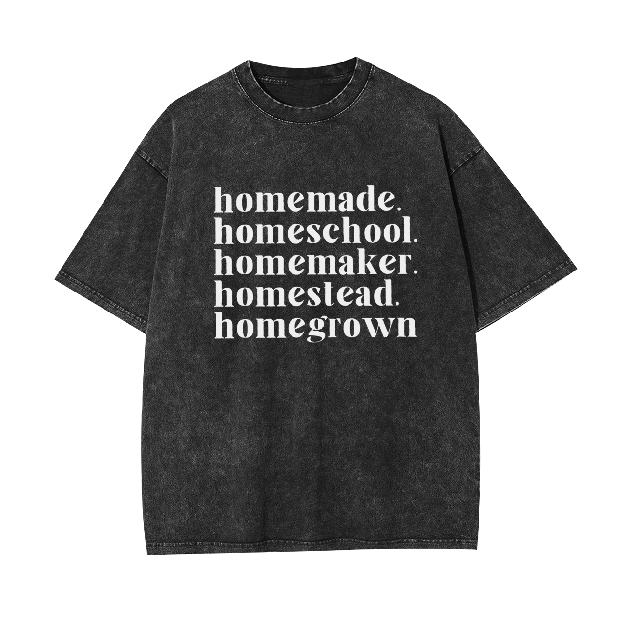 Homemade，Homeschool Garment-dye Tees