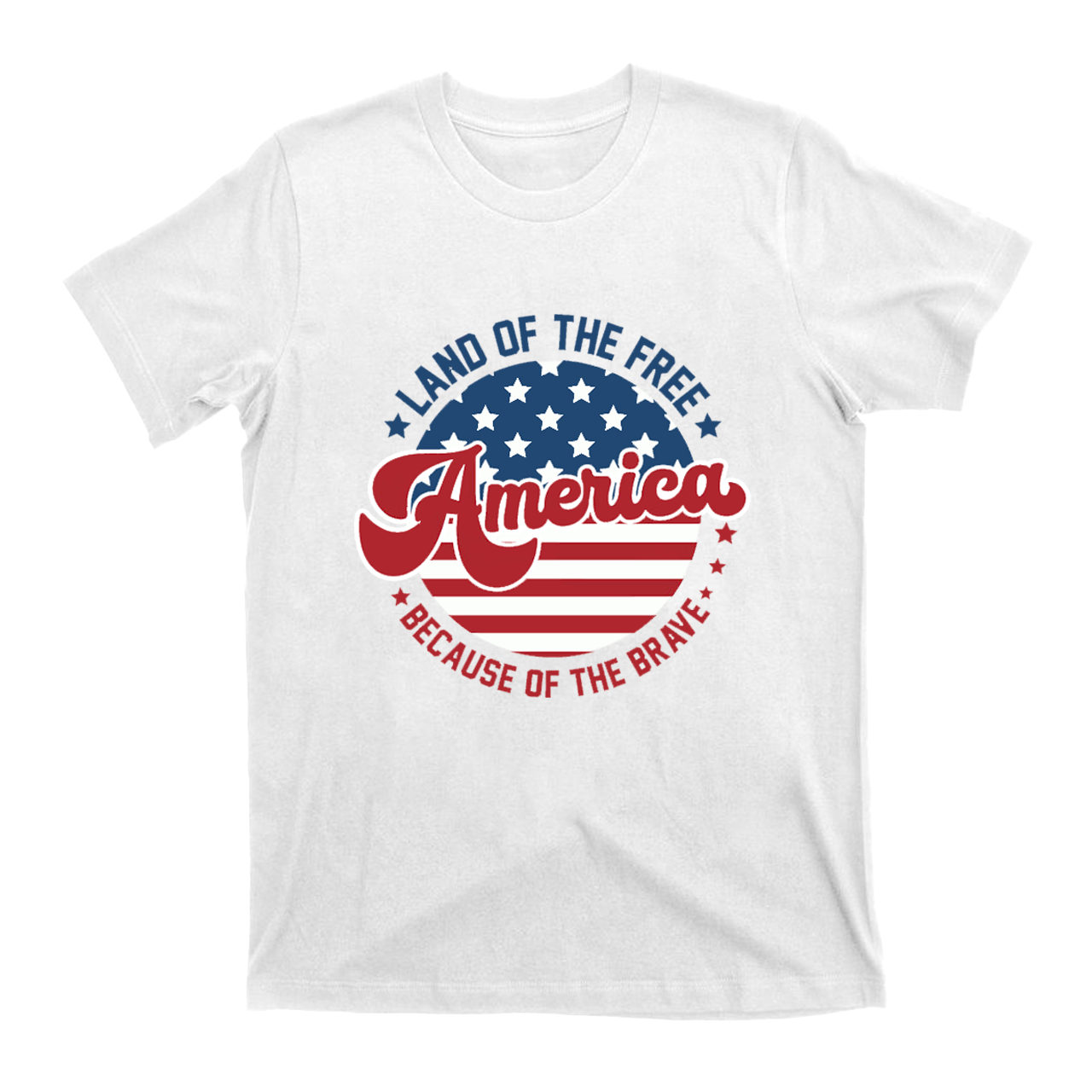 Land Of The  Free American T-Shirts