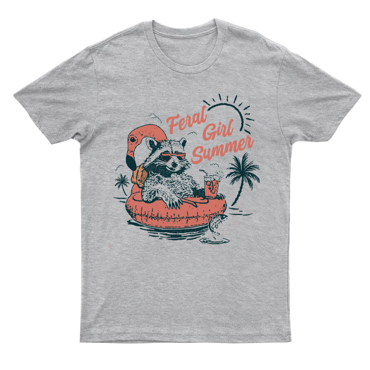 Feral Girl Summer T-Shirts