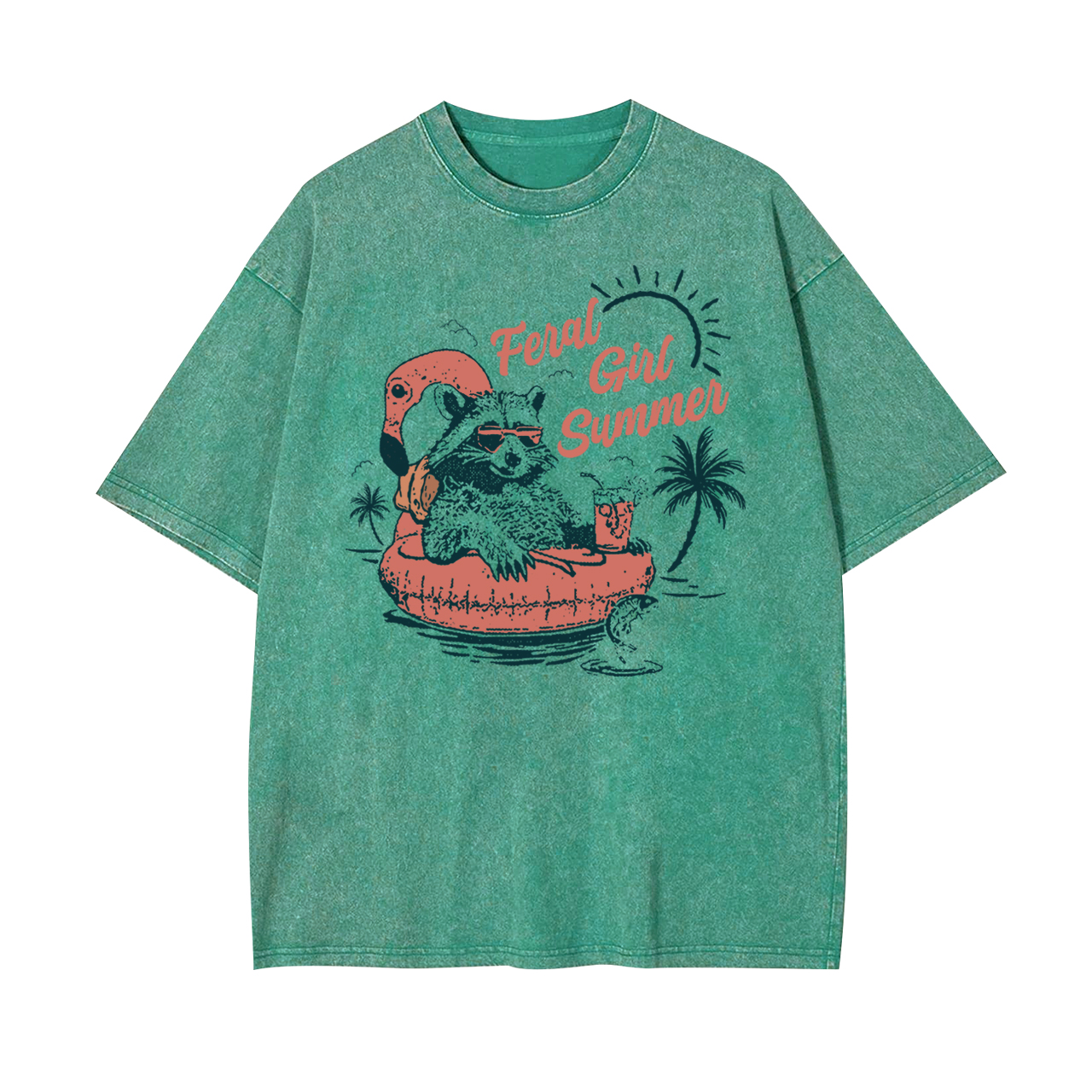 Feral Girl Summer Garment-dye Tees