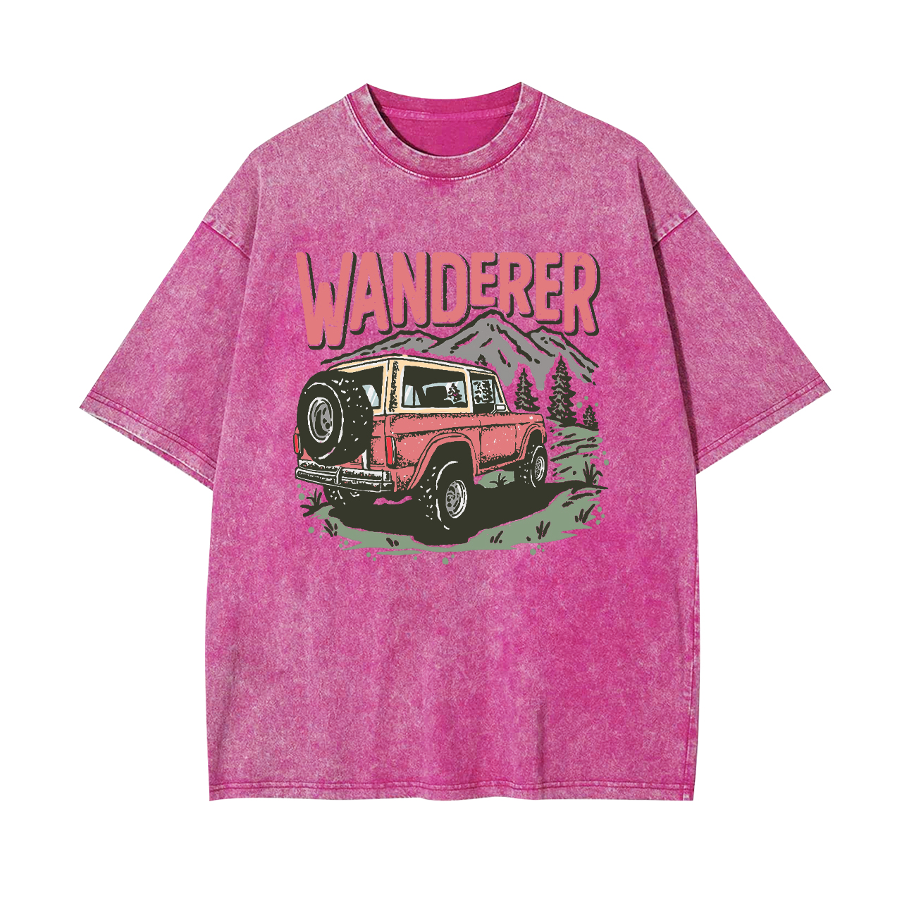 Adventure Sublimation Of Wanderer Garment-dye Tees
