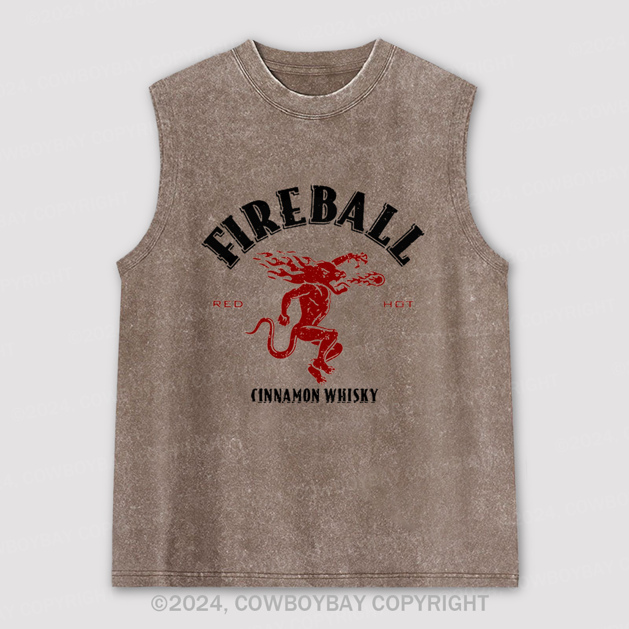 Vintage Fireball Washed Tanks