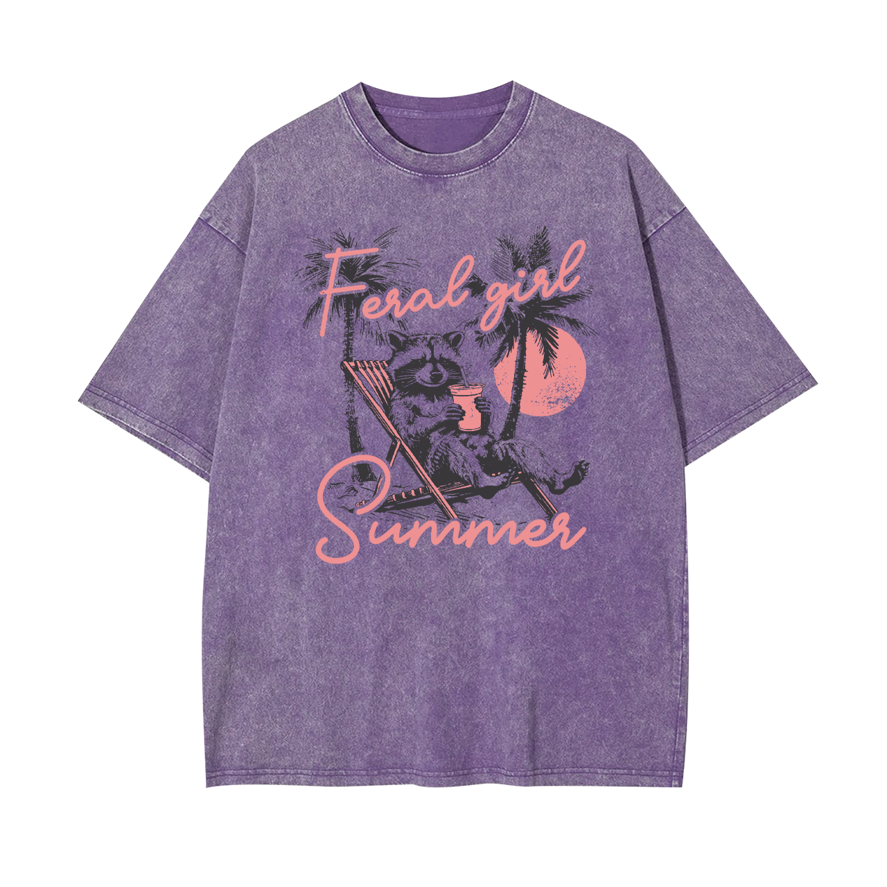 Feral Girl Summer Garment-dye Tees