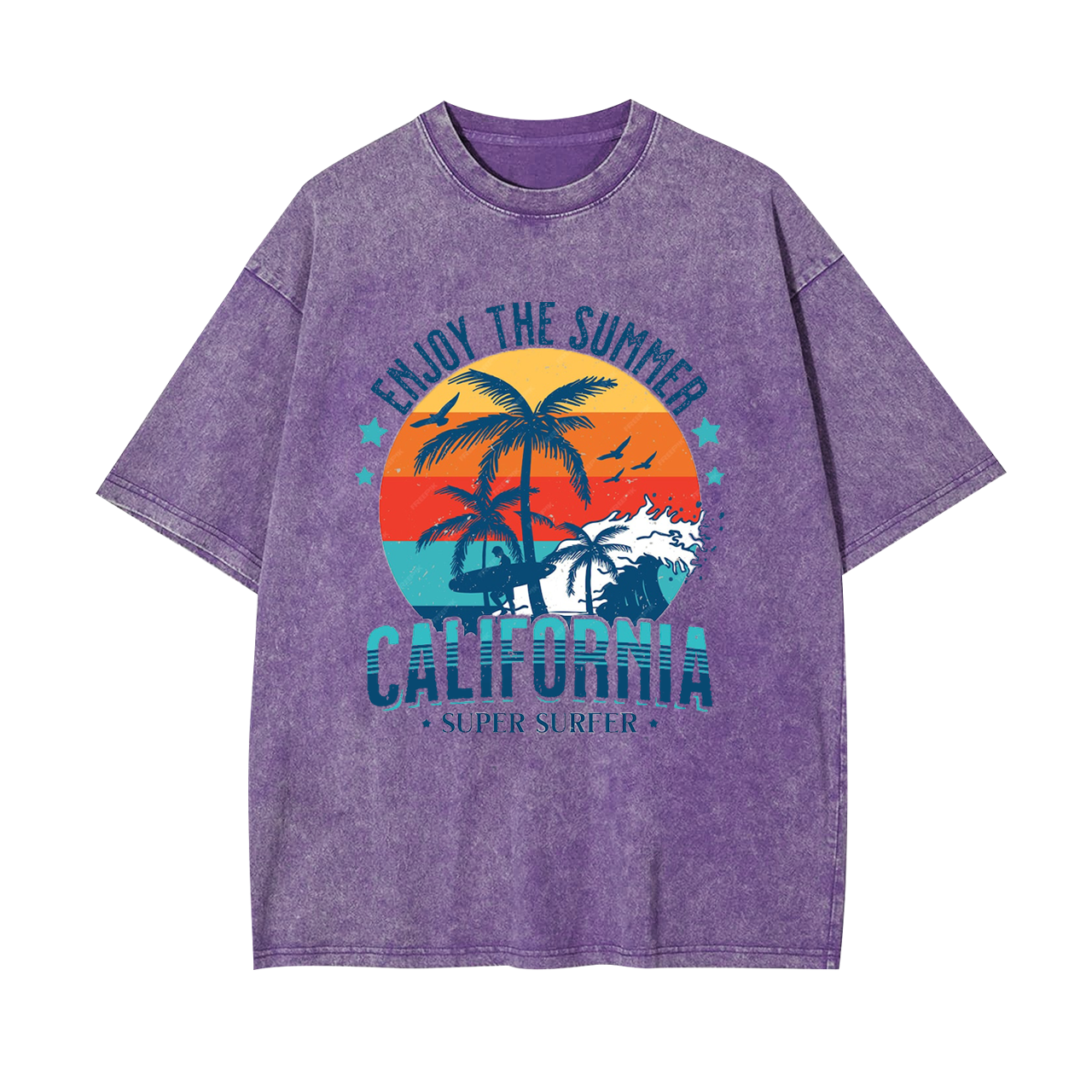 California Love Garment-dye Tees