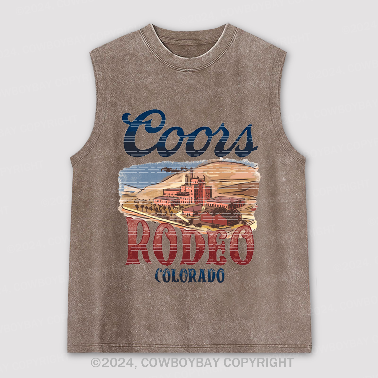 Coors Rodeo Colorado Washed Tanks