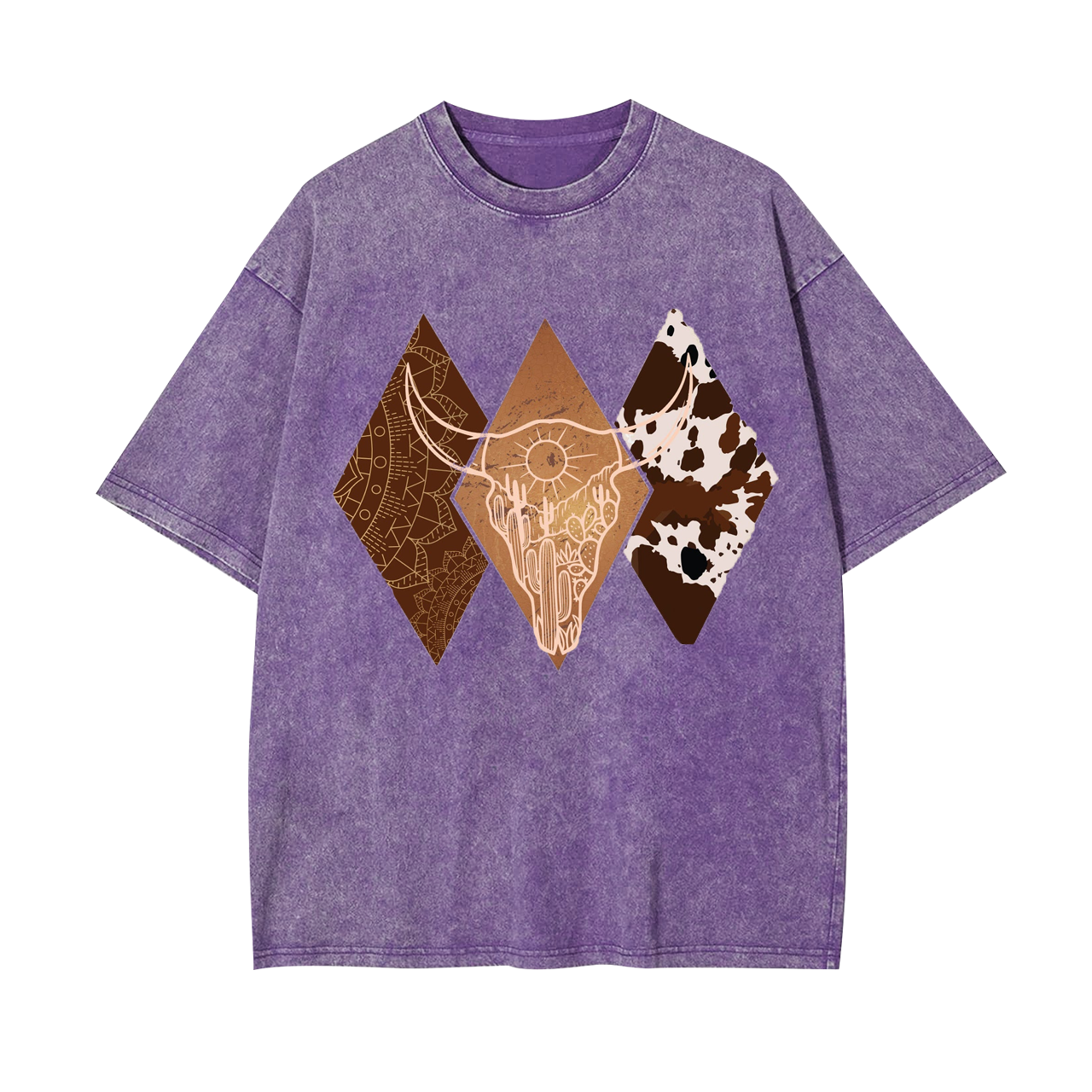 Boho Bull Cowskull Garment-dye Tees