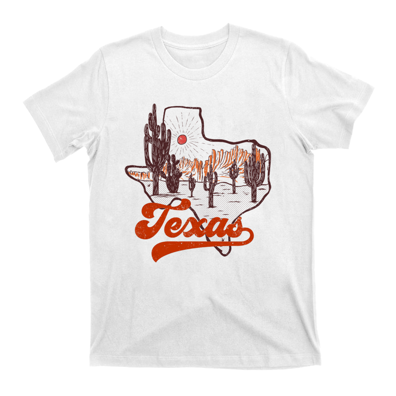 Texas Sunset Vintage T-Shirt