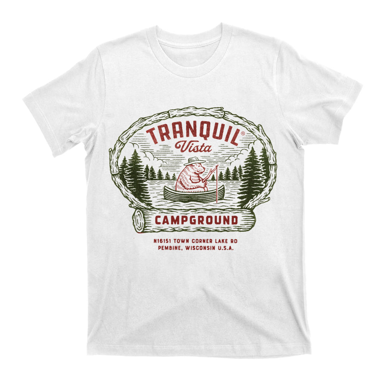 Tranquil Vista Campground T-Shirts