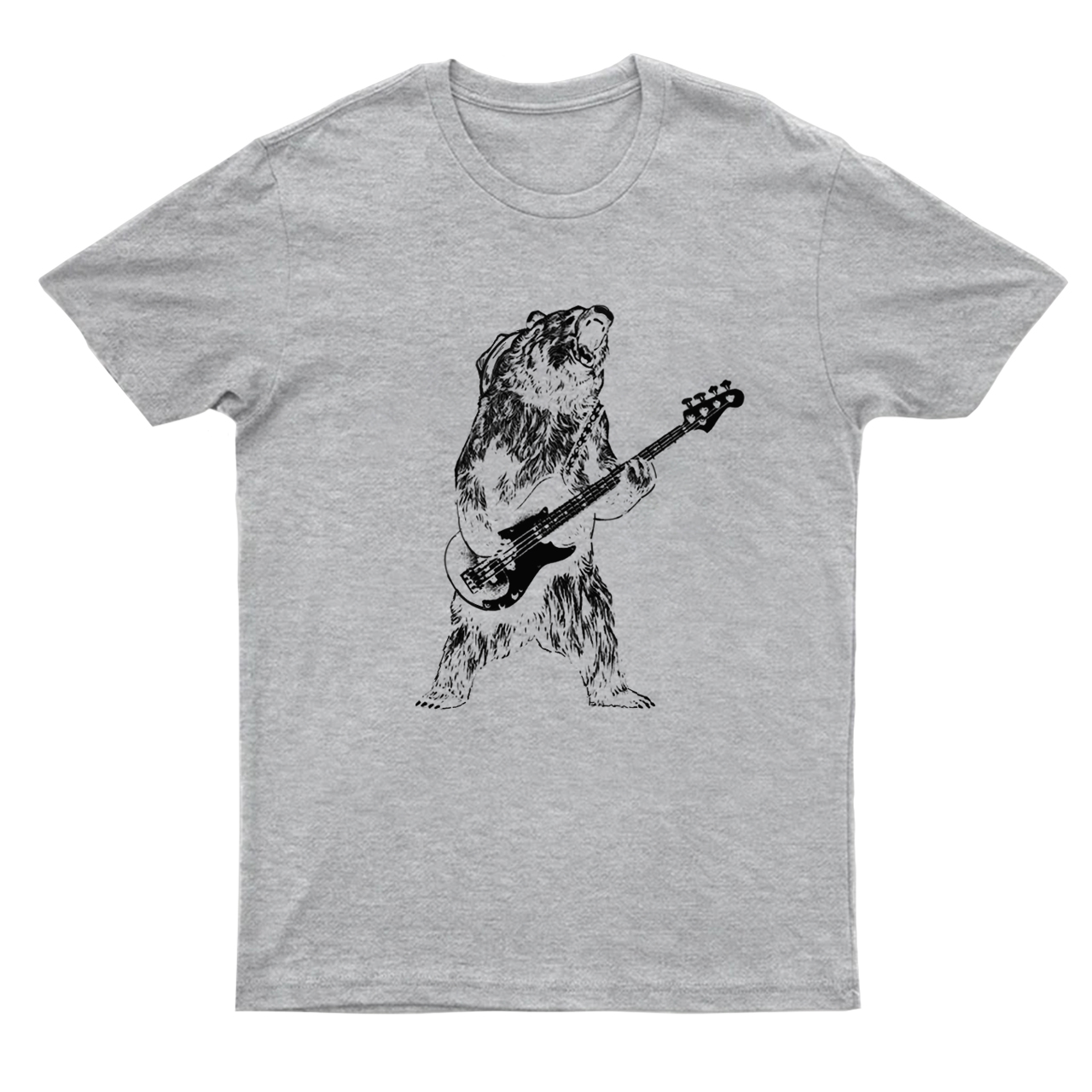 Bear Playing Bass Guitar T-Shirts