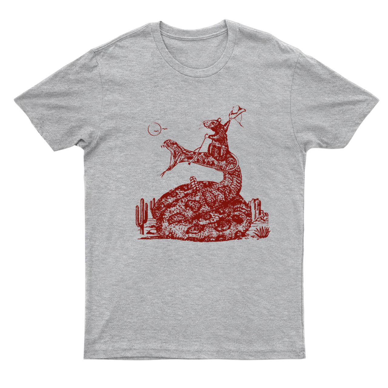 Funny Cowboy Mouse T-Shirts