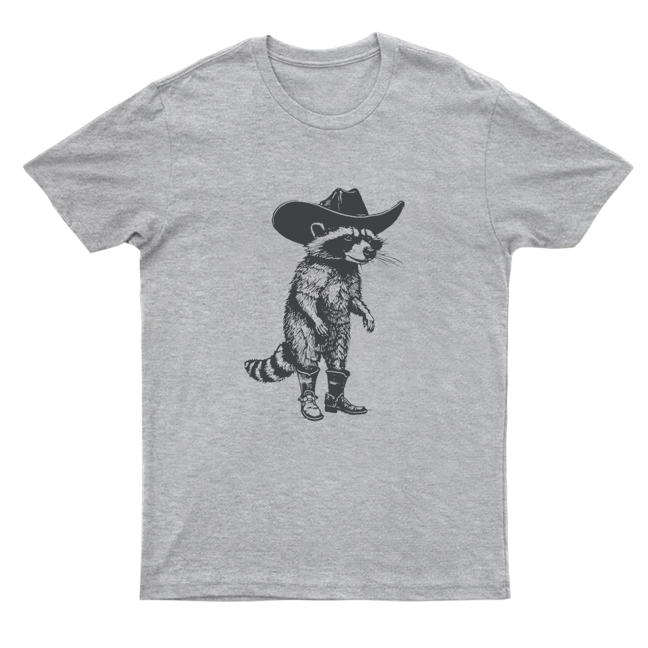 Vintage Cowboy Racoon Retro 90s T-Shirts