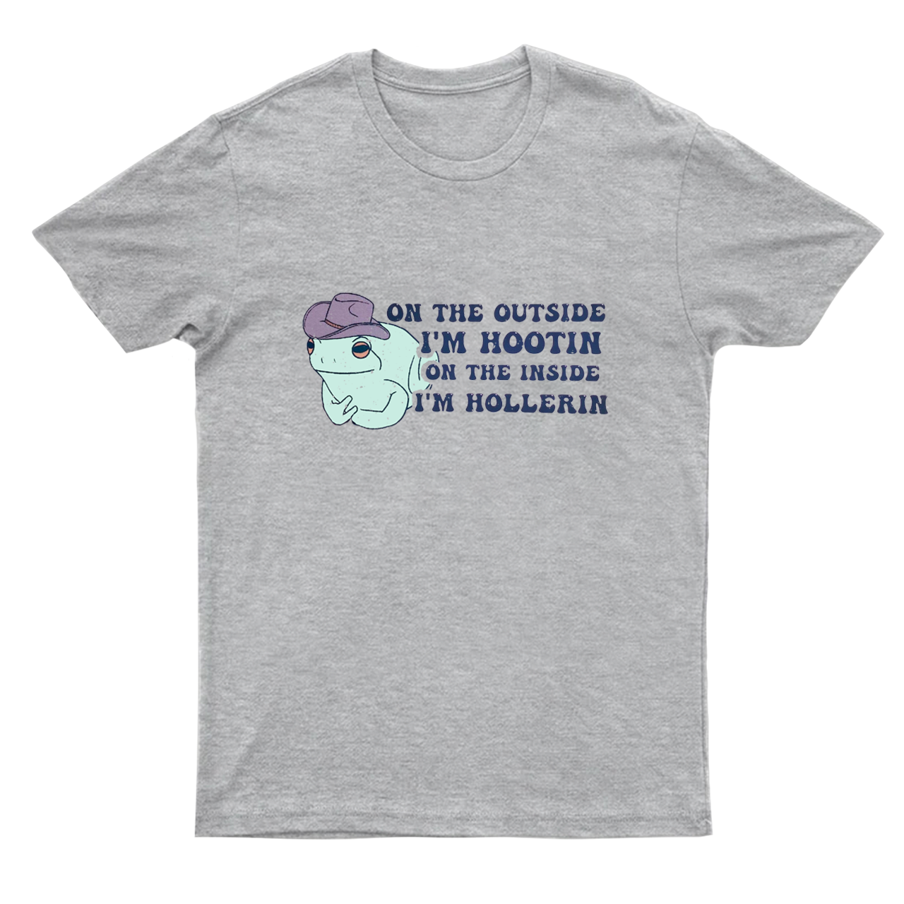 On The Inside I'm Hollerin T-Shirts