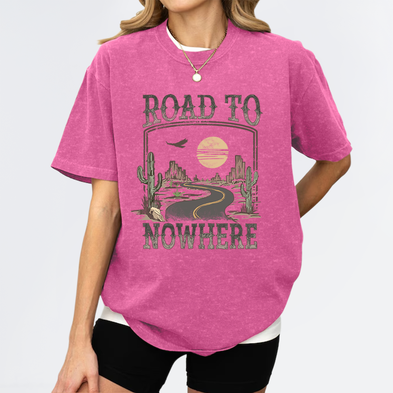 Road To Nowhere Garment-dye Tees
