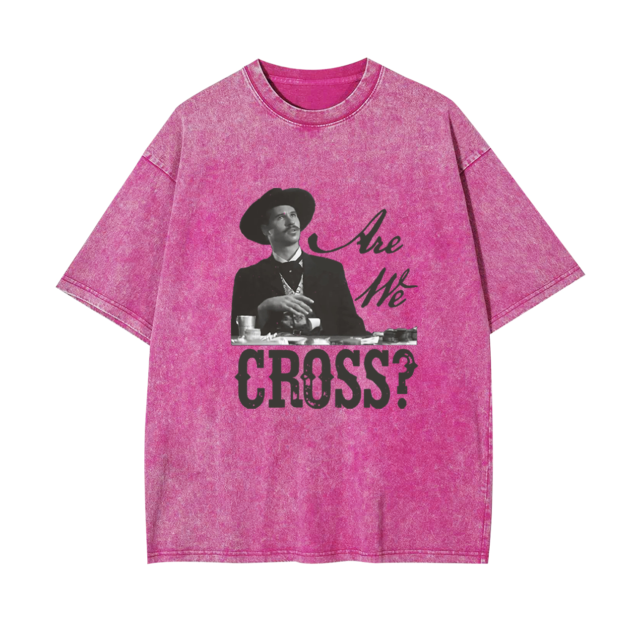 Are We Cross Garment-dye Tees