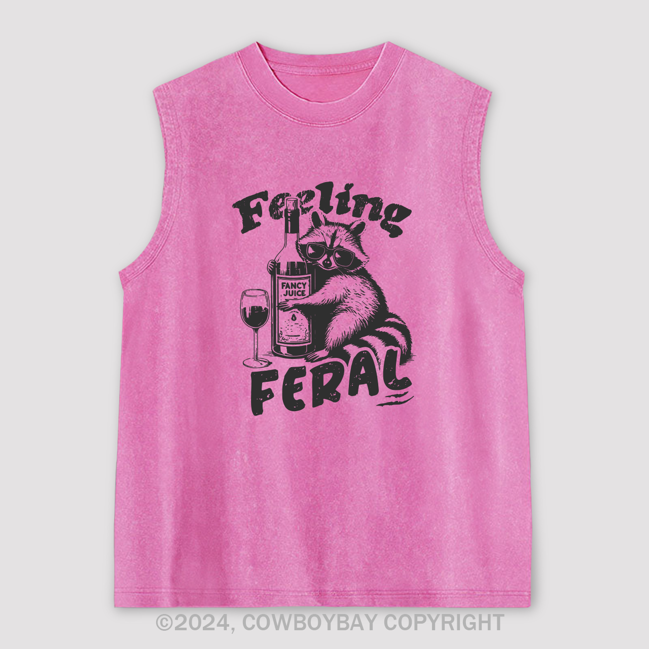 Feeling Feral Of Raccoon Washed Tanks