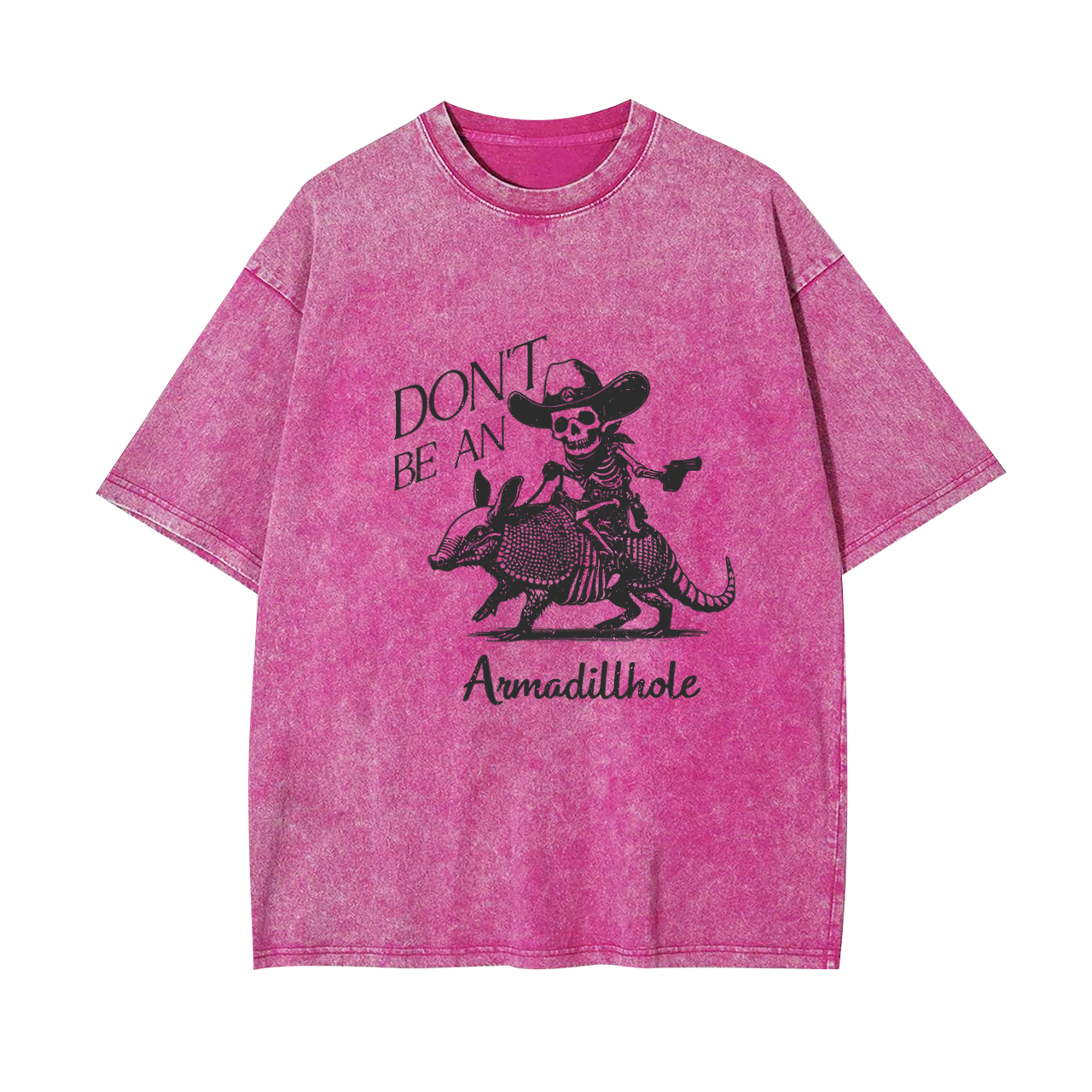 Cowboy Skeleton Armadillo Garment-dye Tees