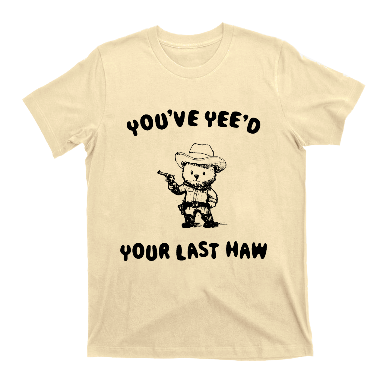 Cowboy Bear As A Cop T-Shirts