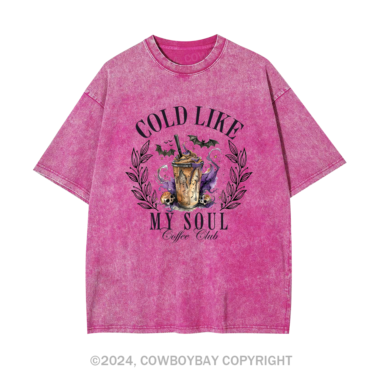 Cold Like My Soul Garment-dye Tees