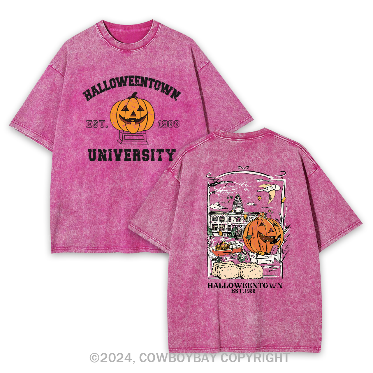 Halloweentown EST.1998 Garment-dye Tees