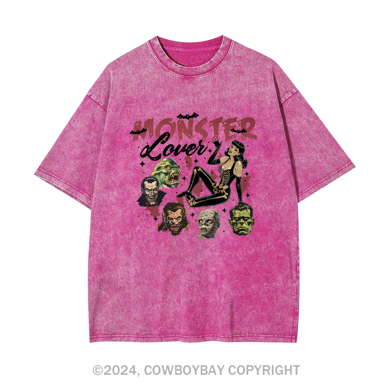 Monster Lover Garment-dye Tees