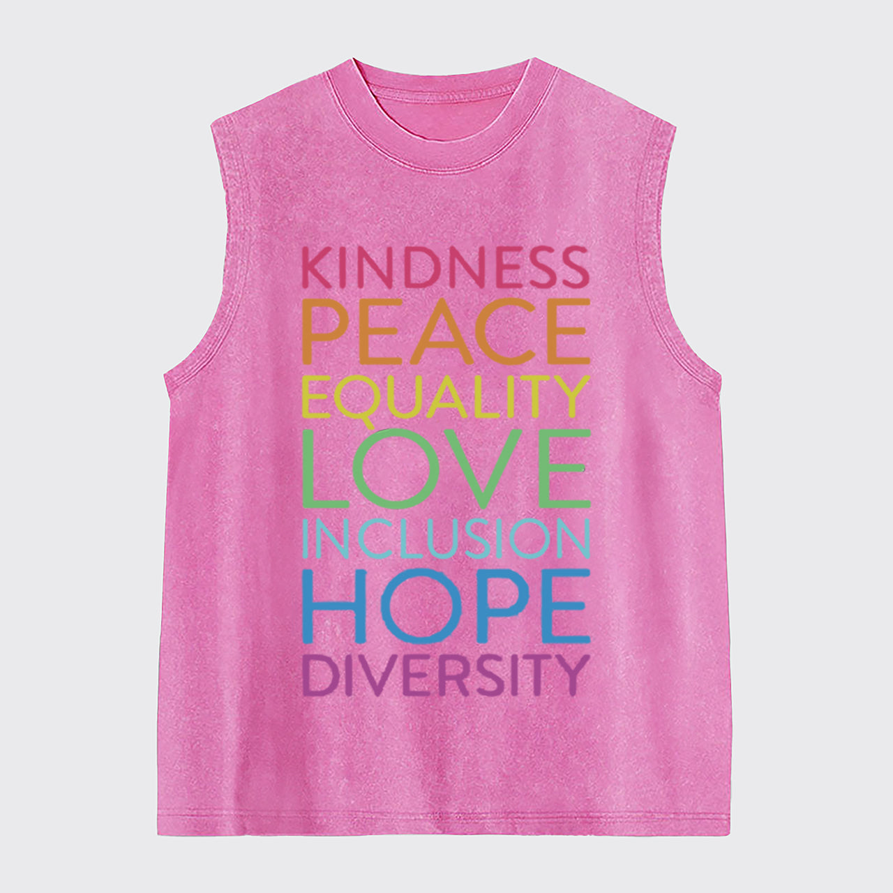 Diversity Inspirational Washed Tanks