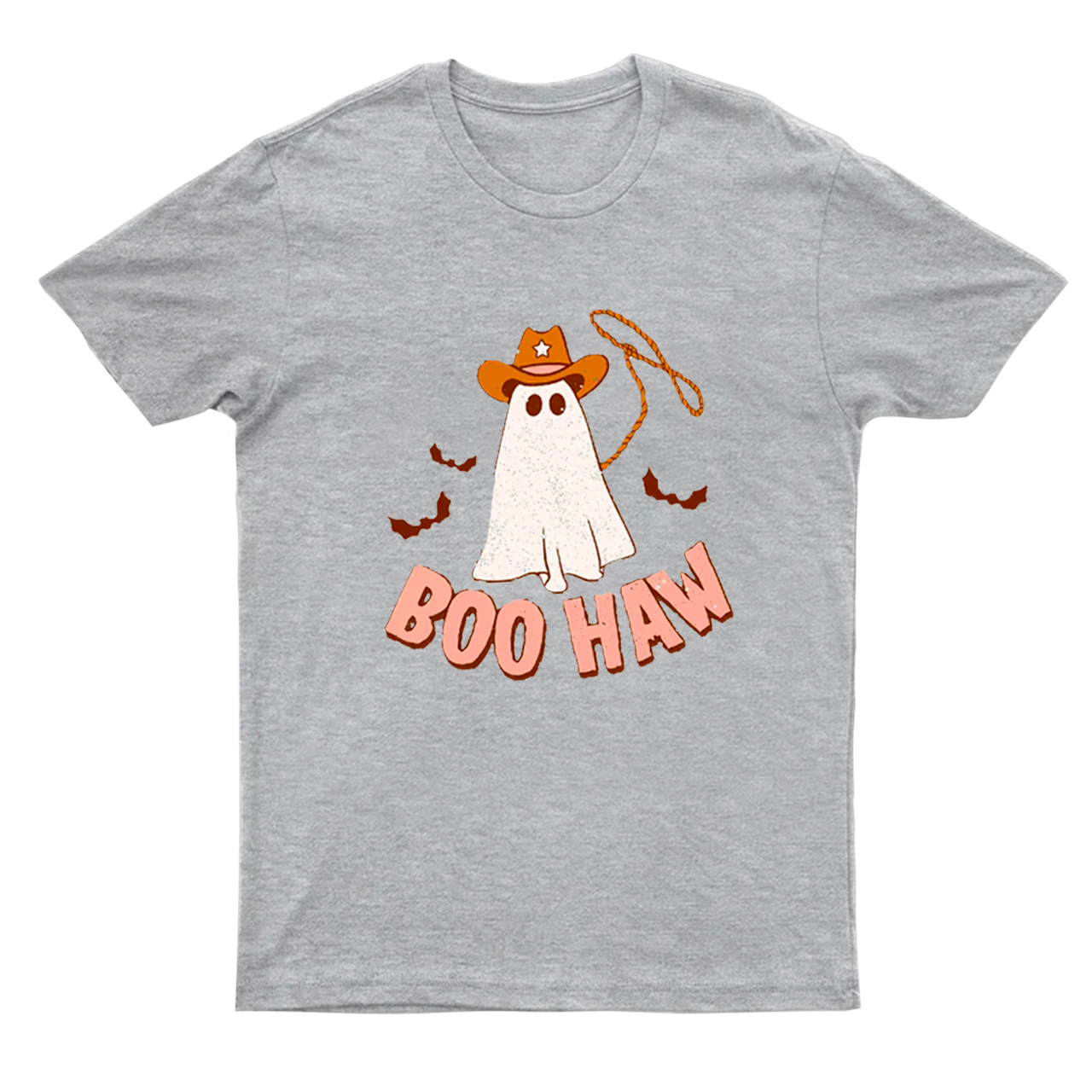 Western cowboy halloween Boo Haw T-Shirt