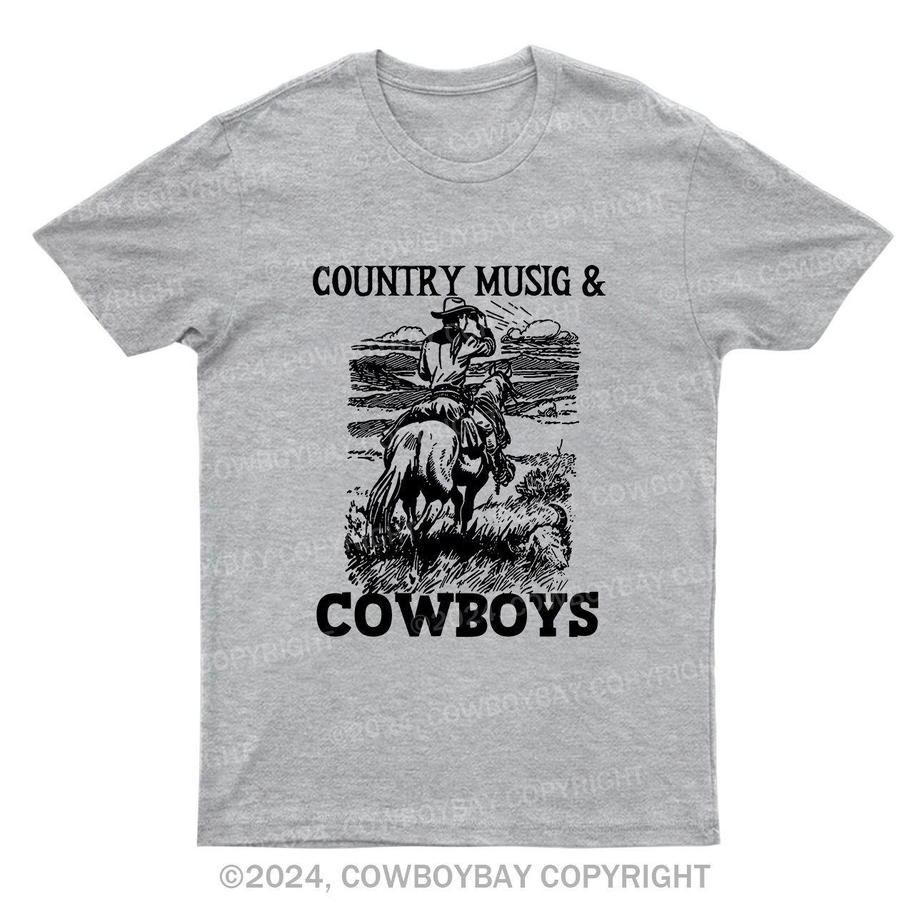 Country Music And Retro Cowgirl Western Shirt