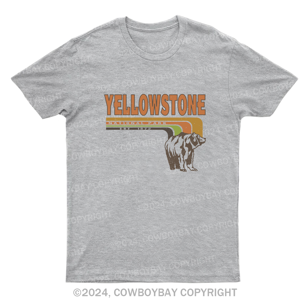 Inspired Yellowstone National Park T-Shirts