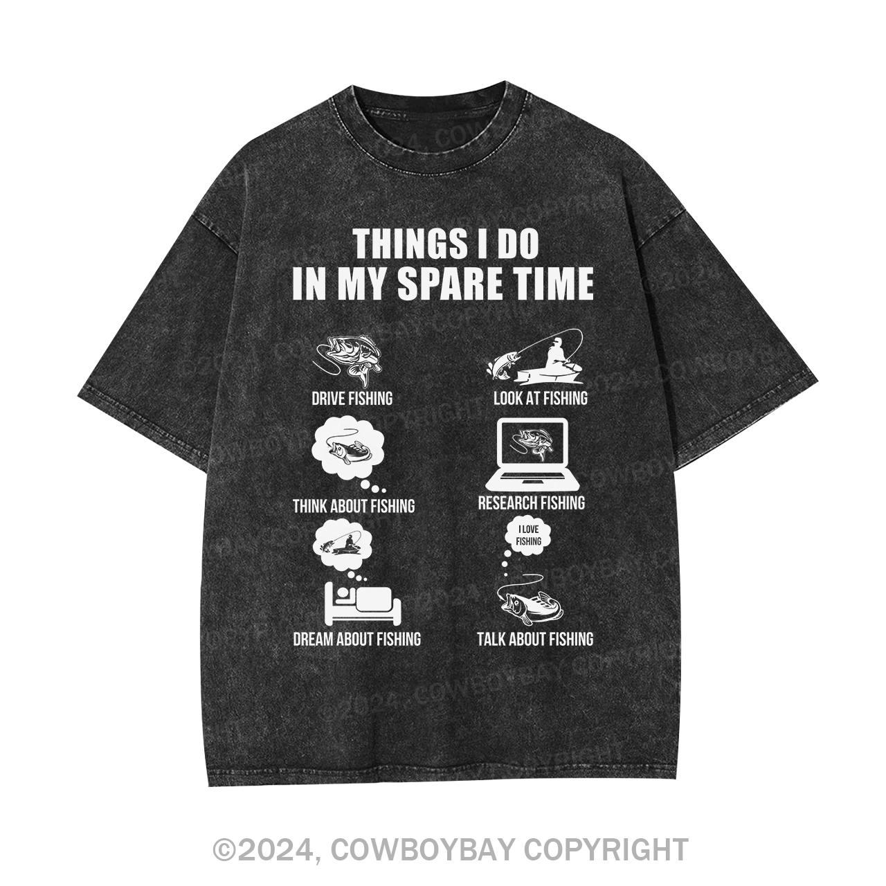 Personalized Western Hobbies Funny Garment-dye Tees