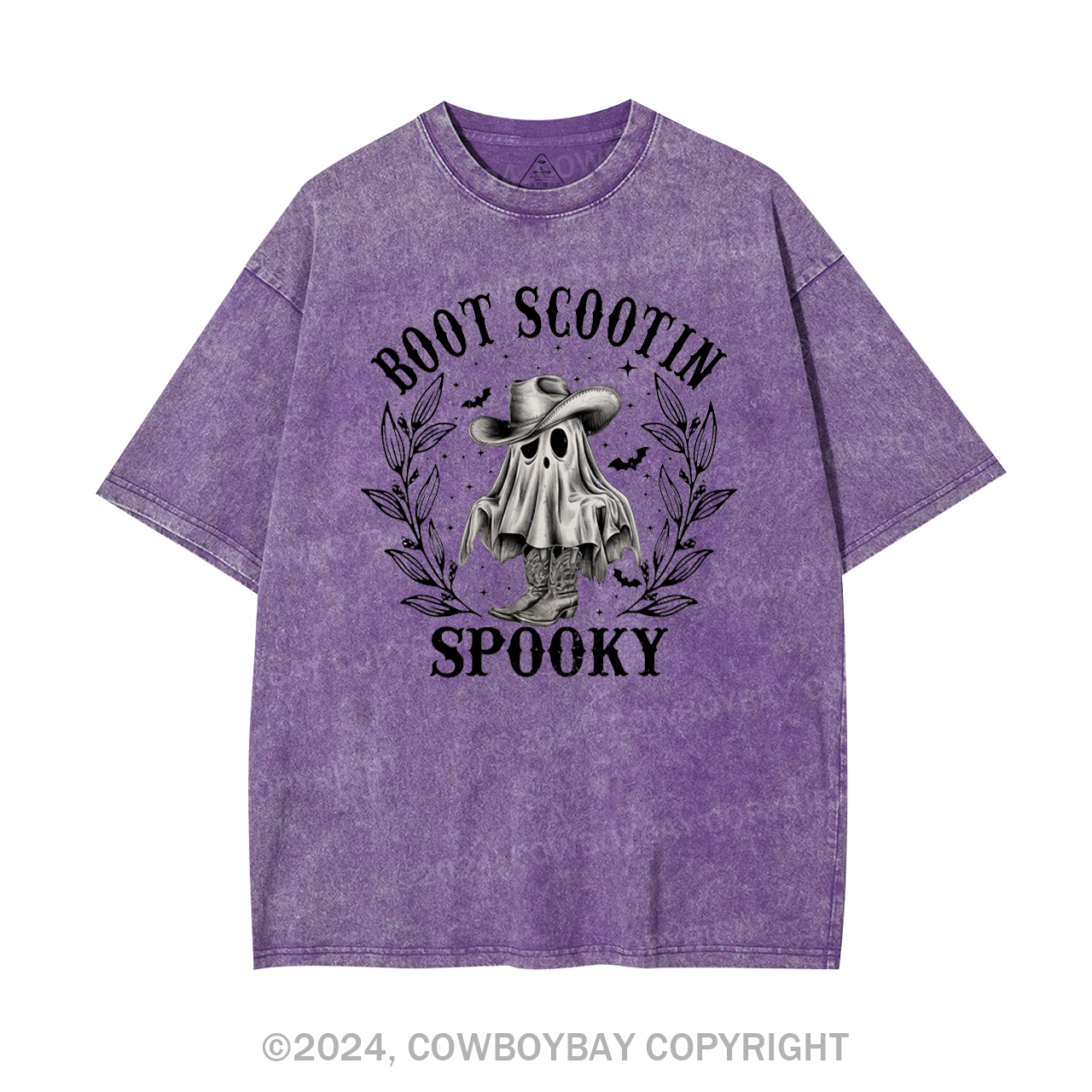 Boot Scoot Spooky Garment-dye Tees