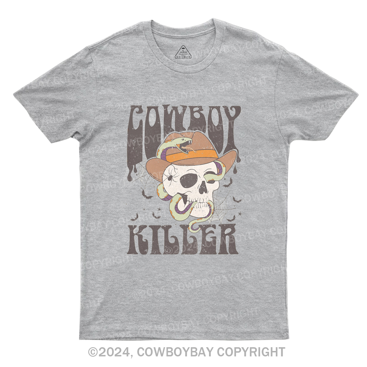 The Cowboy Killer Has To Pass Halloweens T-Shirts
