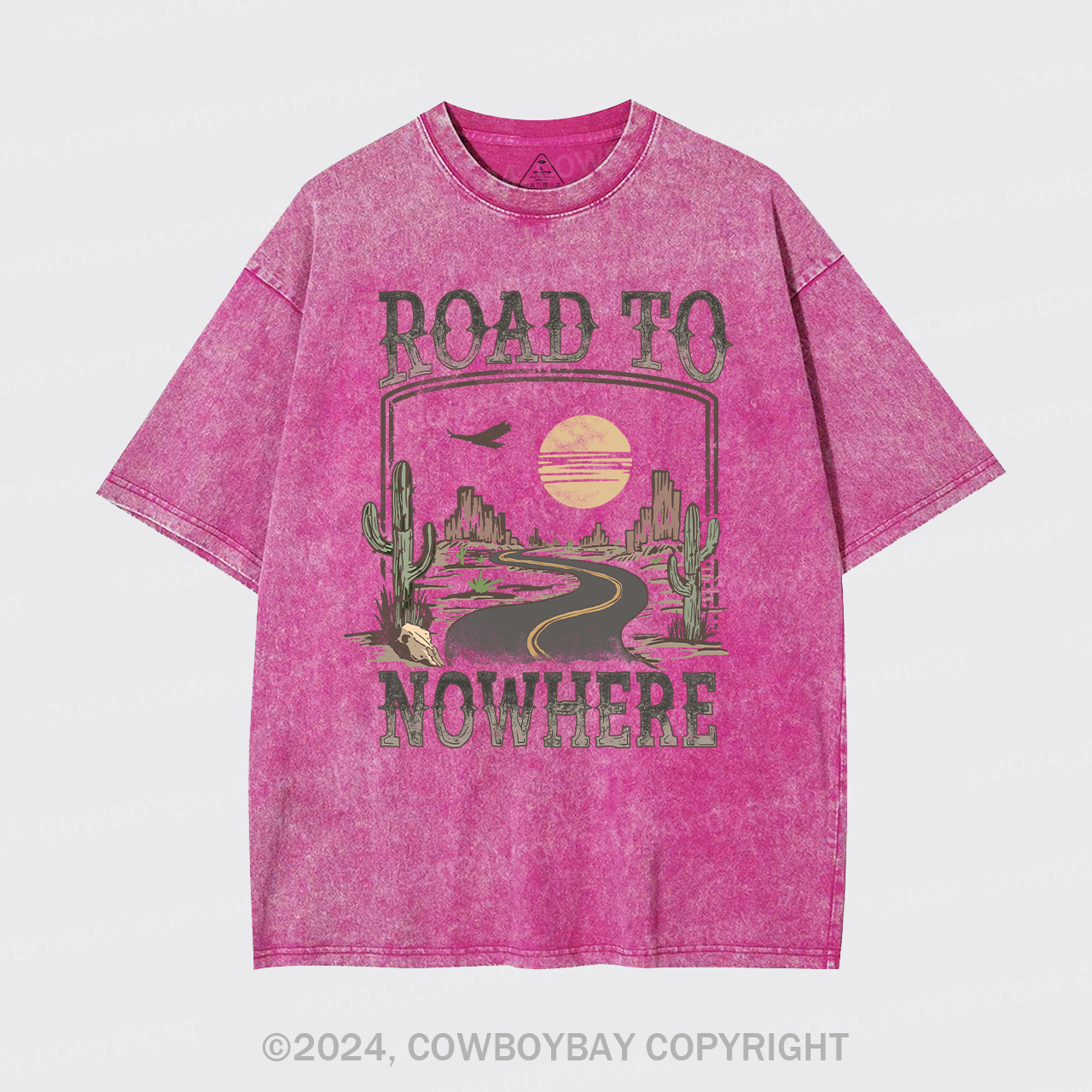 Road To Nowhere Garment-dye Tees