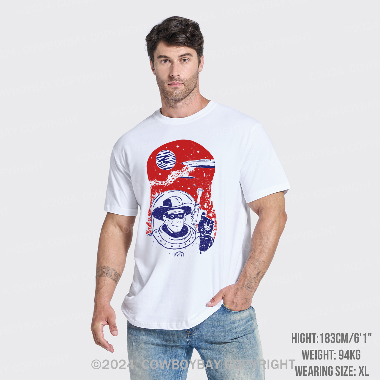 Retro Space Cowboy T-Shirts