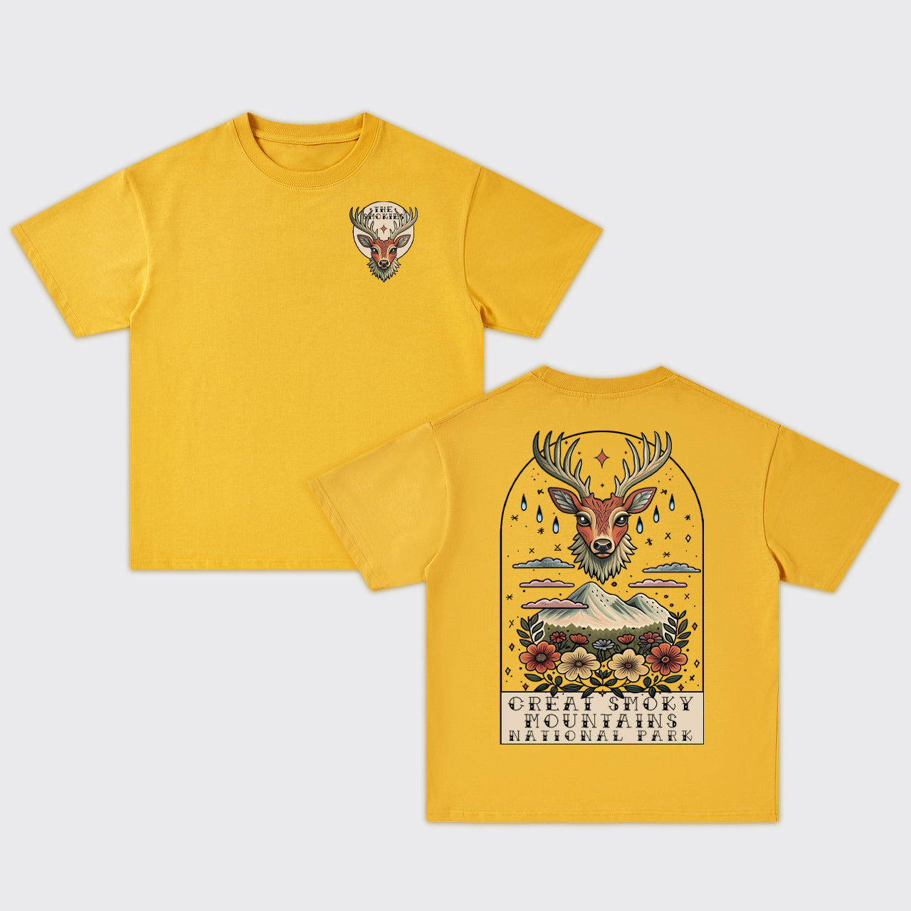 Great Smoky Mountains National Park Oversize T-Shirts