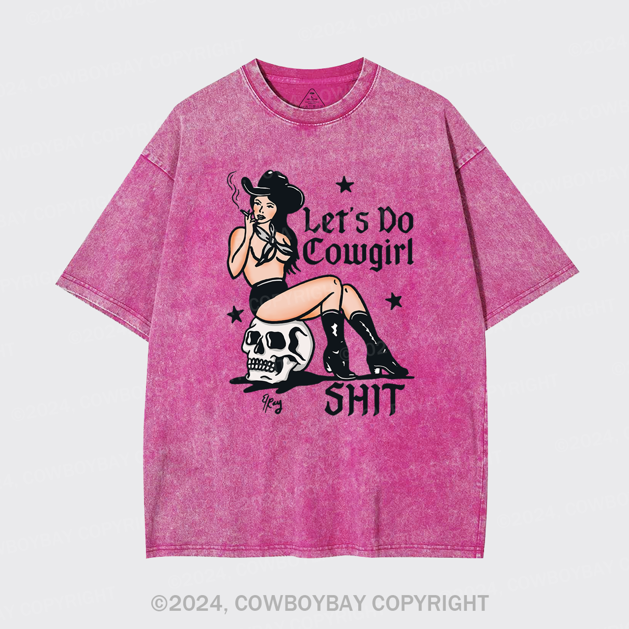Let's Do Cowgirl Shit Garment-dye Tees