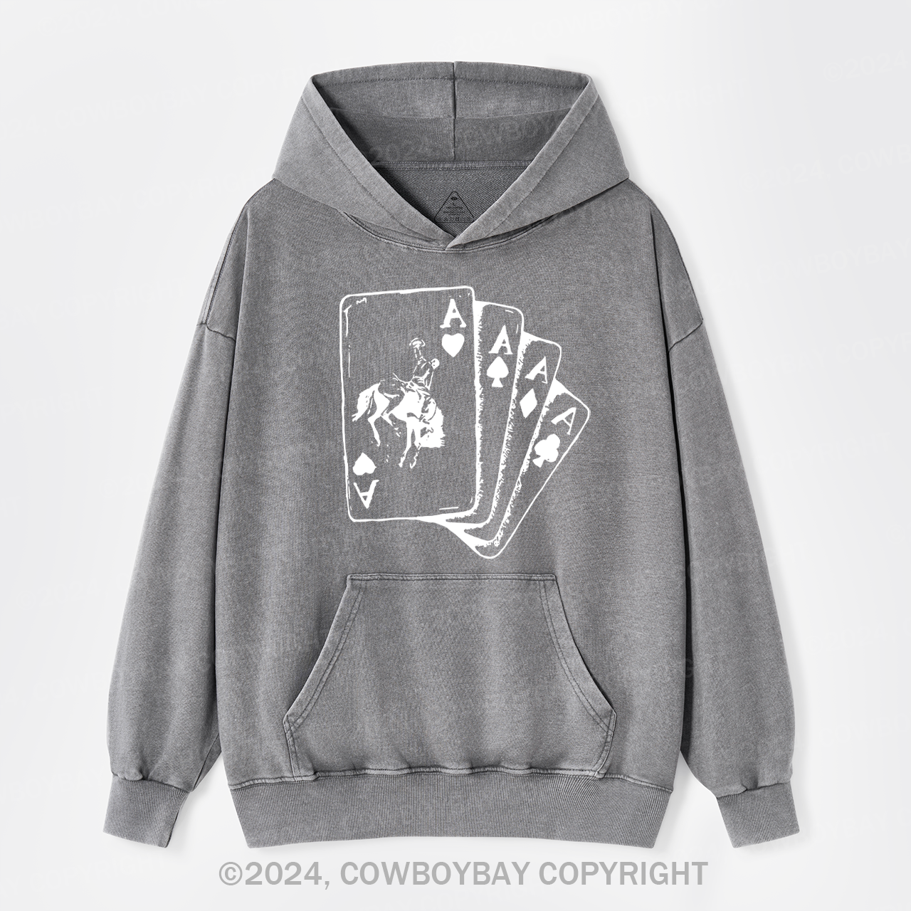 Ace  Cowboy Punchy  Garment-dye Hoodies