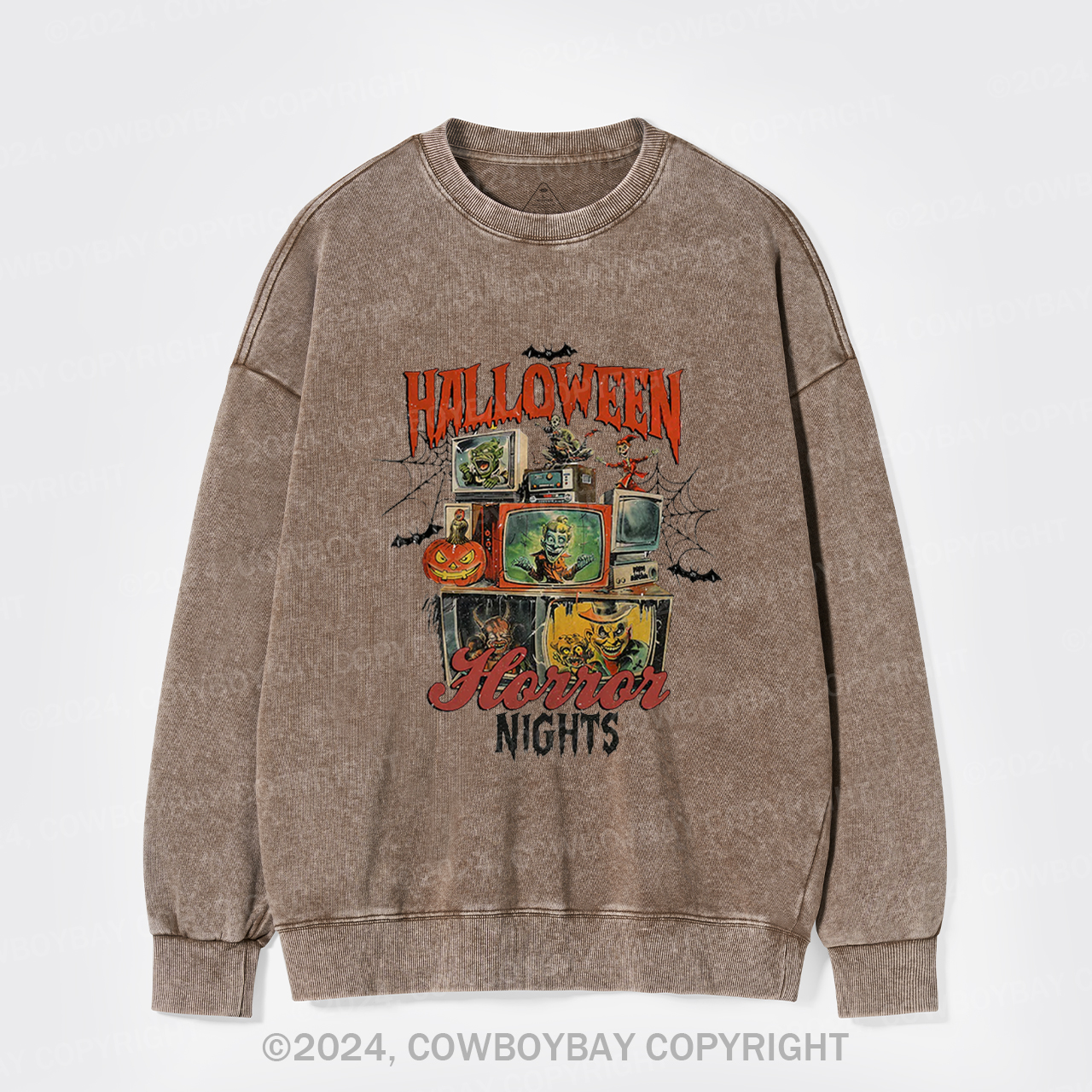 Halloween Horror Nights Washed Sweatshirts
