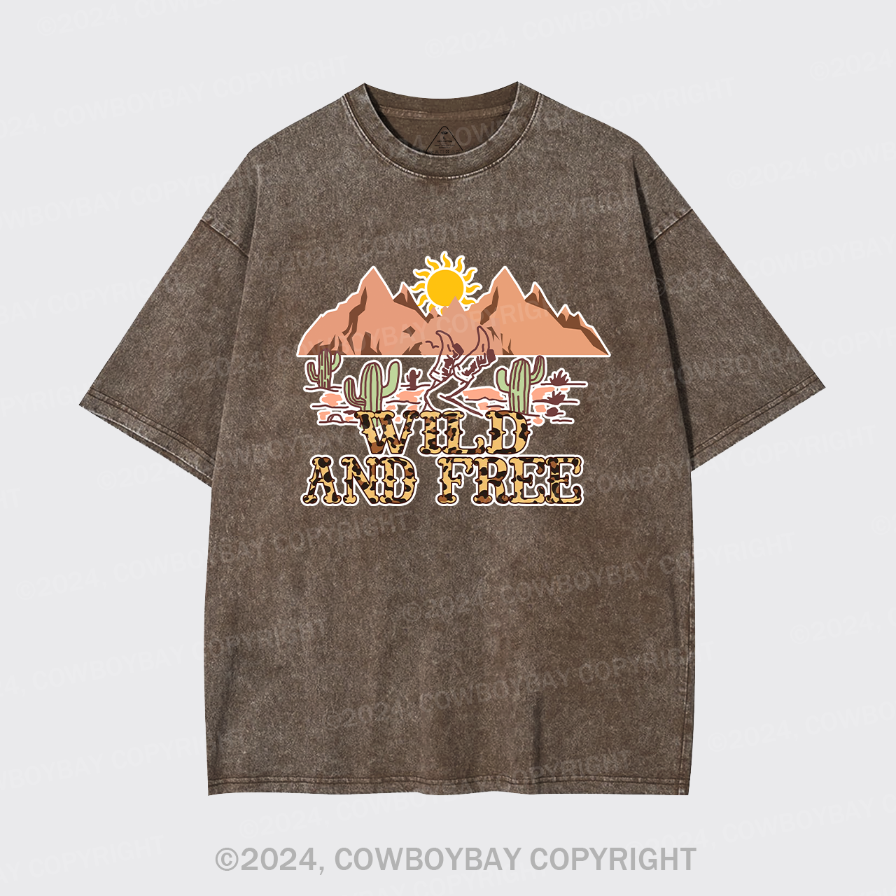 Wild & Free Desert Vintage Garment-dye Tees