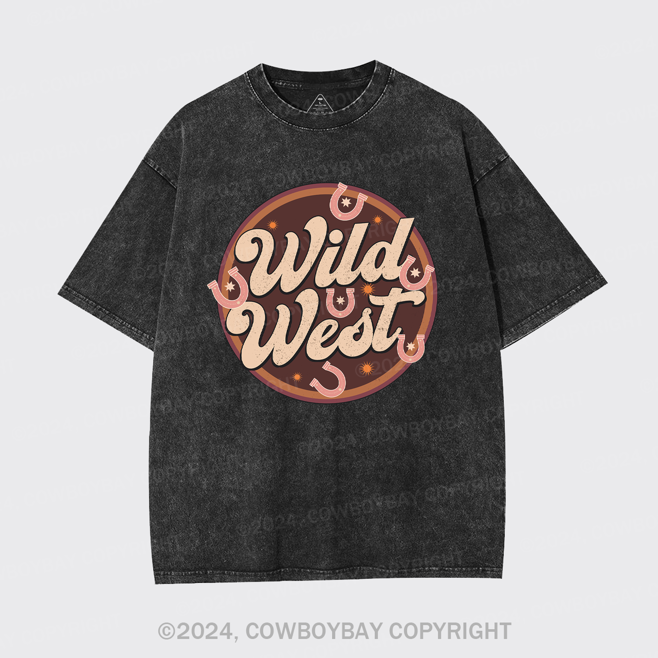 Wild West Ropes Vintage Garment-dye Tees