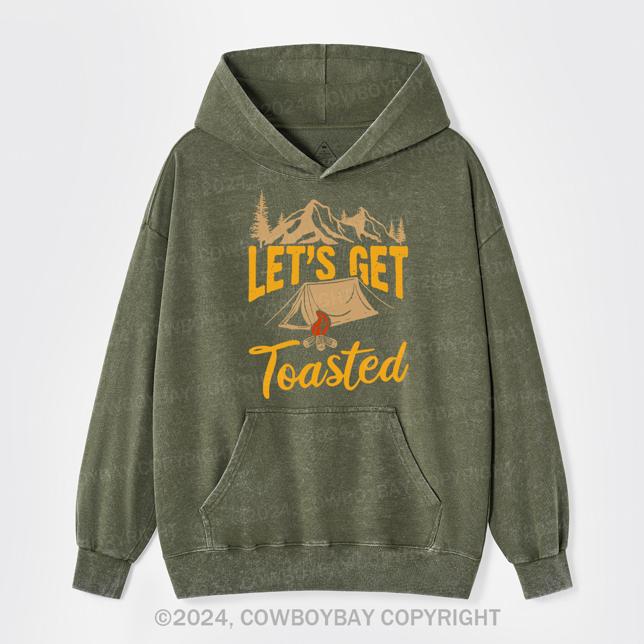 Let��s Get Toasted Garment-Dye Hoodies