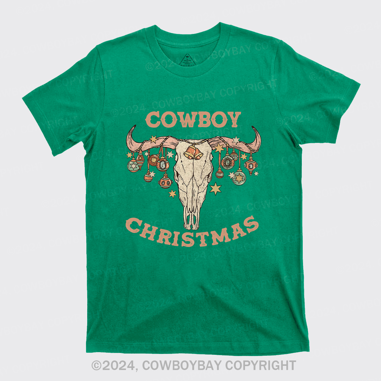 Christmas Cowboy Fantasy glass lamp T-Shirts