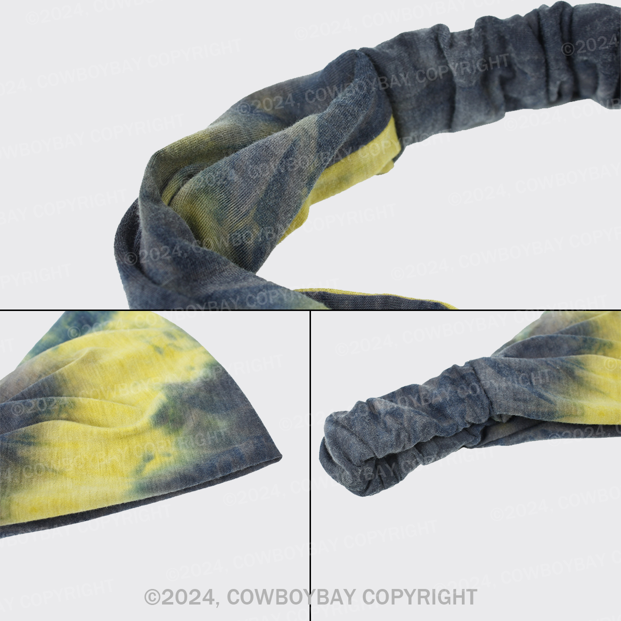 Eight Colors Tie Dye Headbands