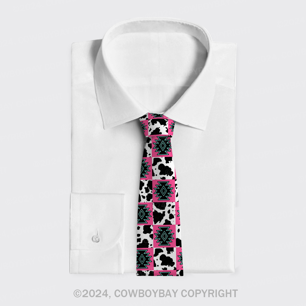 The Bright Aztec Silk Necktie