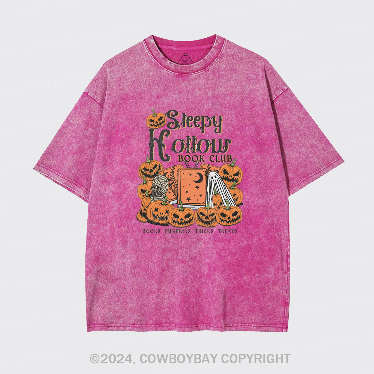 Sleepy Hollow Book Club Garment-dye Tees