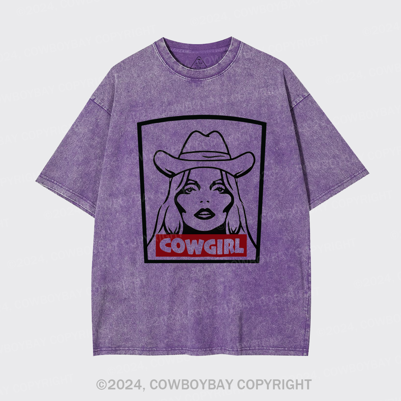 Cowgirl 90's Vintage Music Garment-dye Tees