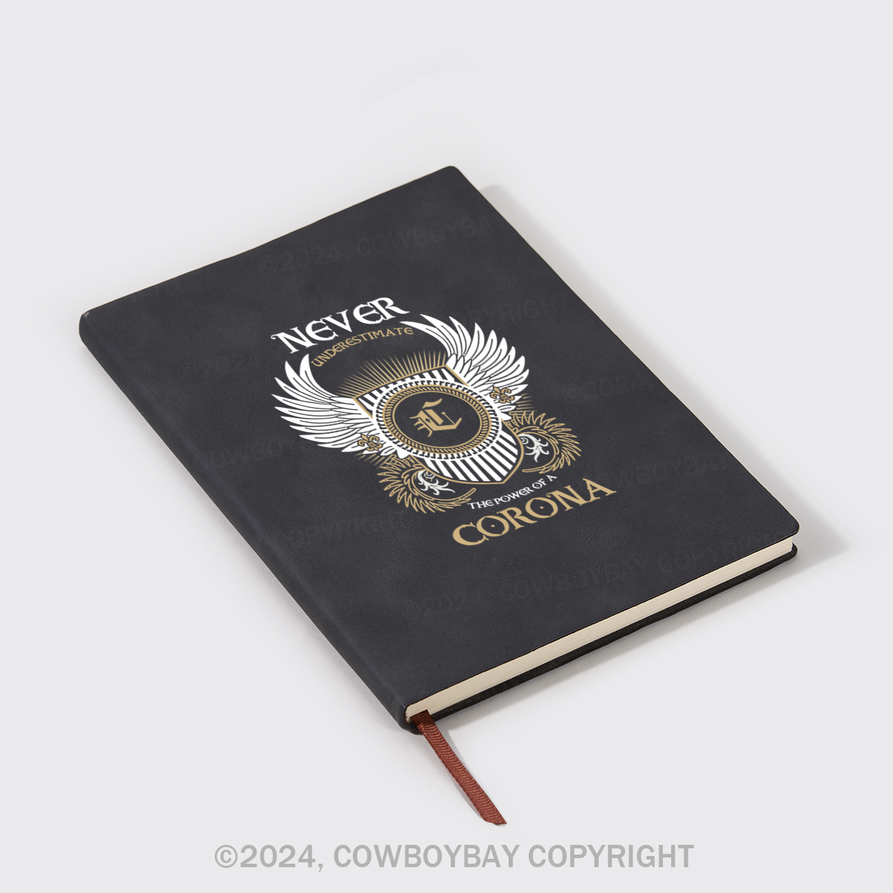 A5 Vintage Sheepbark Notebook-The Power of A