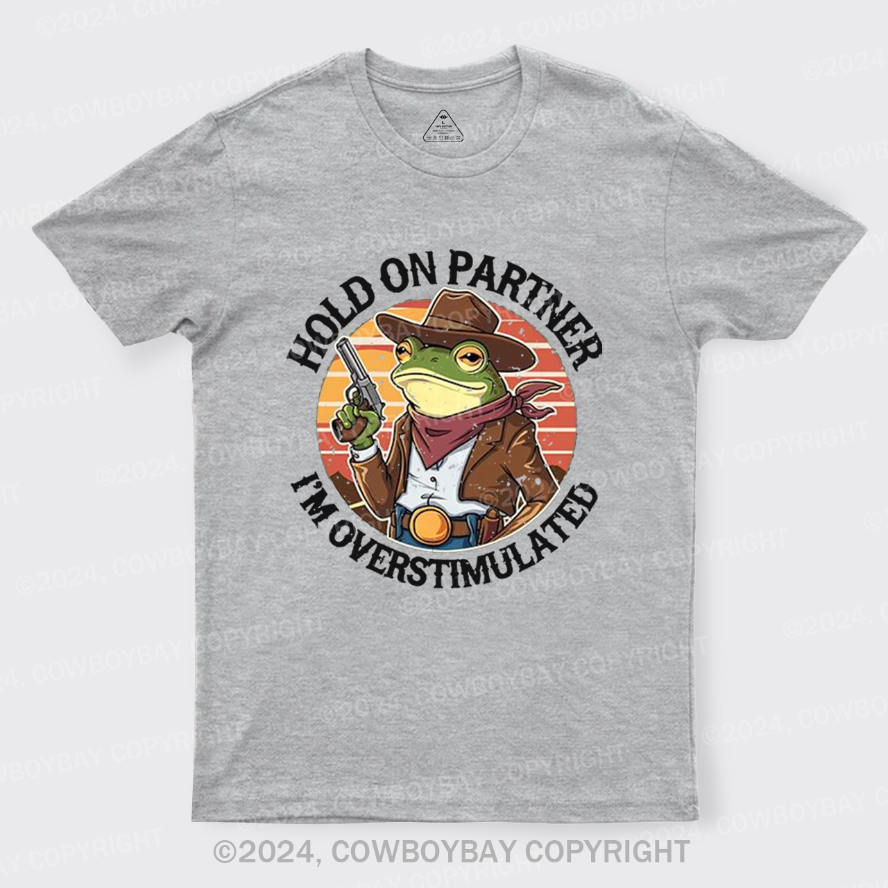 Hold On Partner I'm Overstimulated T-Shirts