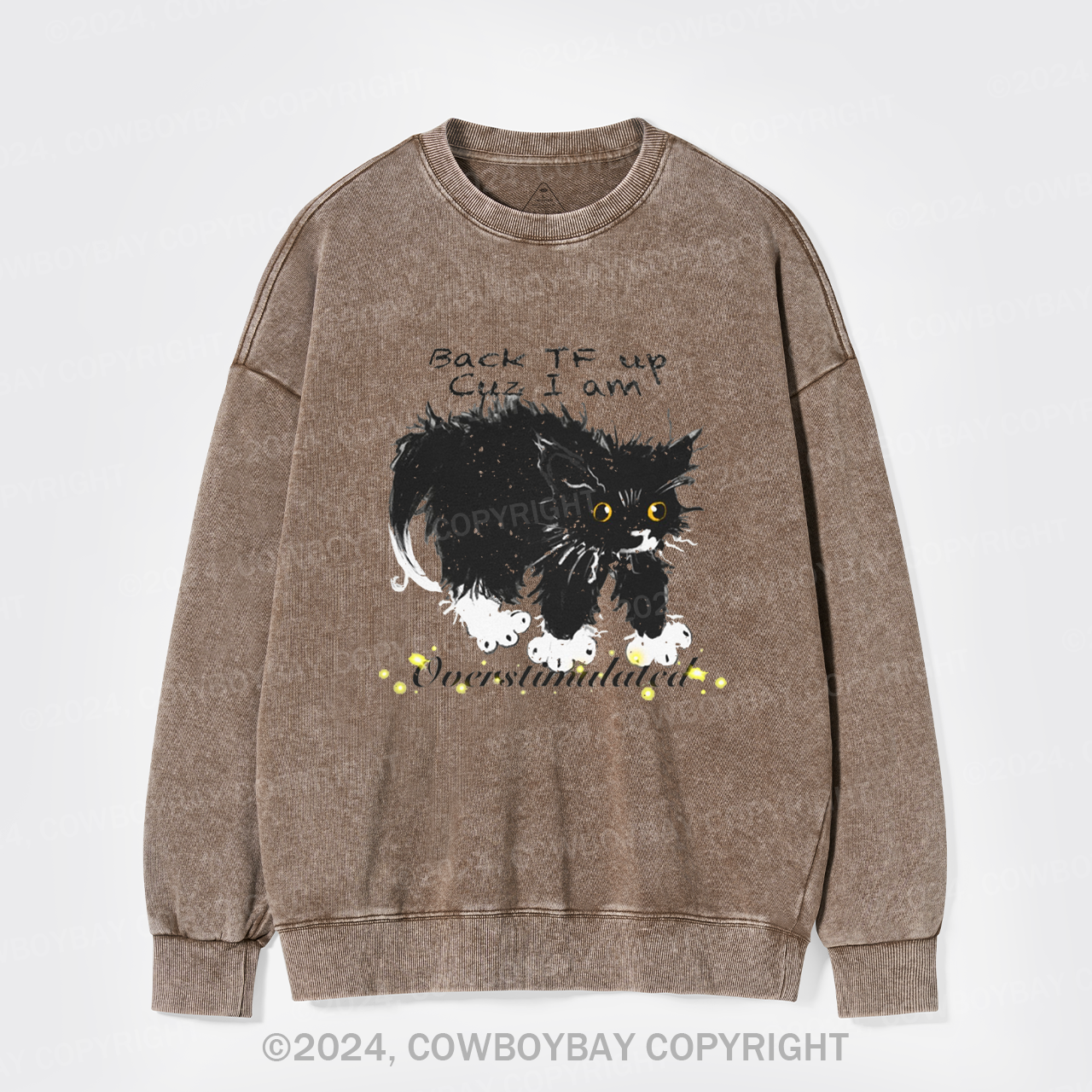 Overstimulated Washed Sweatshirts