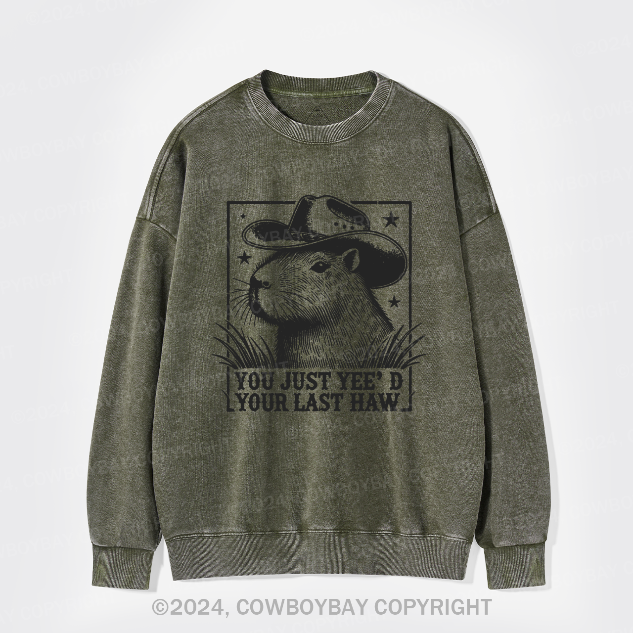 Goodbye, My Partner Washed Sweatshirts